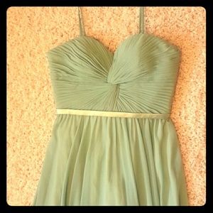 Sage green formal!  Prom or bridesmaids dress!