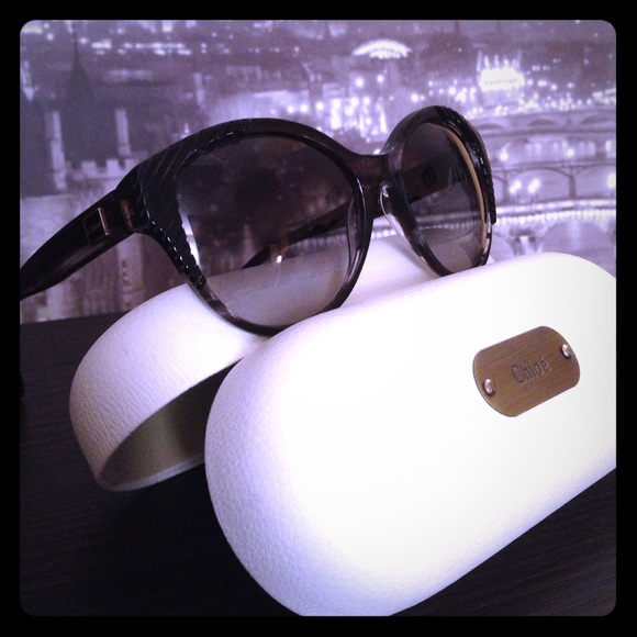 Chloe oversized cat eye sunglasses