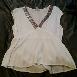 Love on a Hanger embroidered embellished shirt