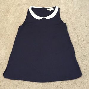 NWOT Loft blouse with Peter Pan collar