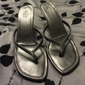 Black Mossimo Sandals with Heel