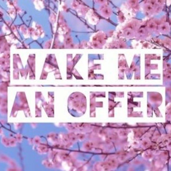 Accepting all reasonable offers!