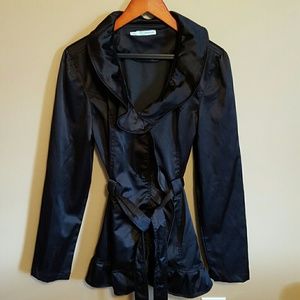Maurice's Black Satin Jacket