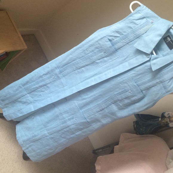 Traditional cuban Guayabera dress