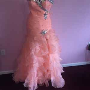 Coral Prom Dress
