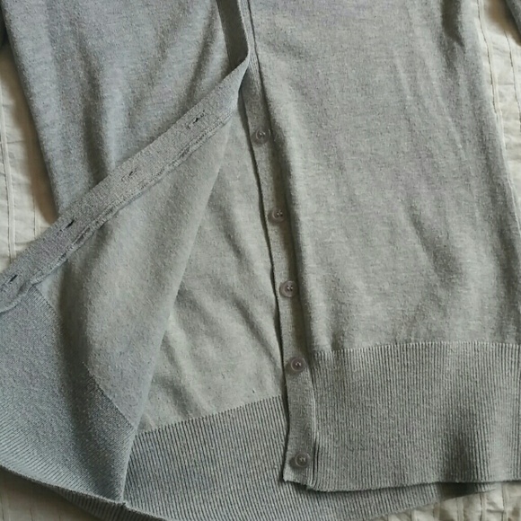 ⓂGrey Cardigan - Picture 3 of 4