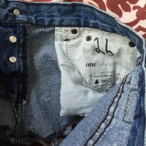 One Teaspoon Shorts - One Teaspoon Distressed Denim Cutoff Shorts One Teaspoon Shorts - One Teaspoon Distressed Denim Cutoff Shorts