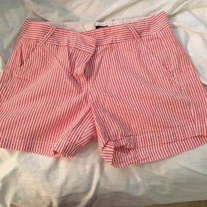 J. Crew chino seersucker shorts