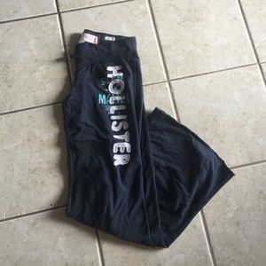 Navy hollister sweatpants