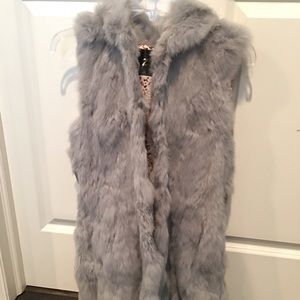 Rabbit Fur Vest
