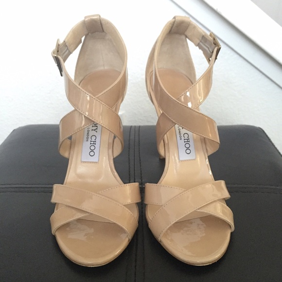 🚫SOLD🚫Jimmy Choo Nude Heels 37