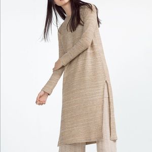 Zara Rustic Top with Spli