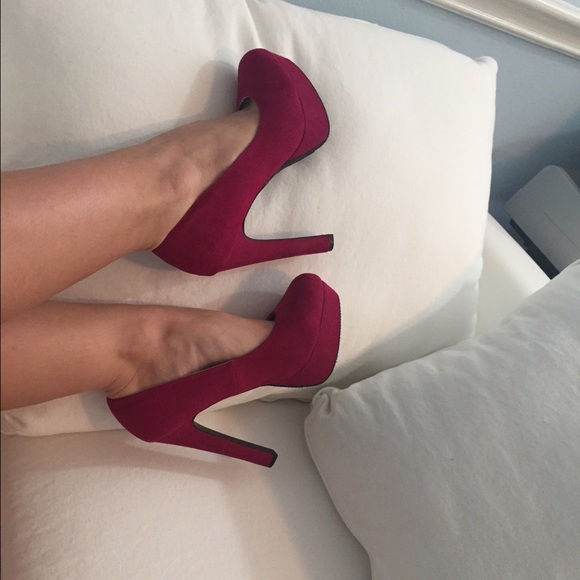 Fuchsia pumps - Picture 4 of 4