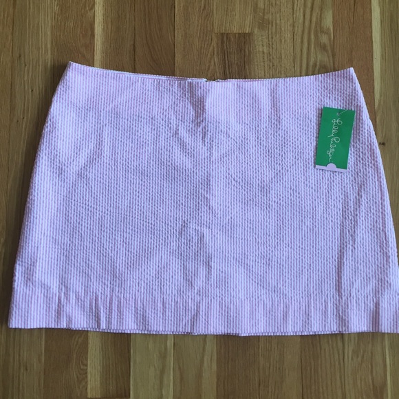 ✨SALE✨✨NWT Lilly Pulitzer pink/white gingham Skirt
