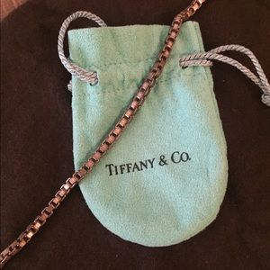 Tiffany box link bracelet