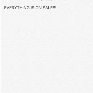 EVERYTHING $5-$20 off!!!! OFFERS WELCOME