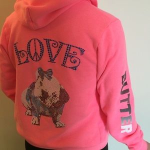 Pink "Butter" hoodie