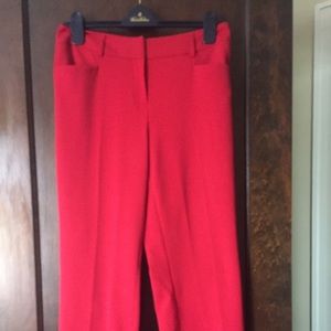 Apt 9 Modern Fit Petite Length Red Pants