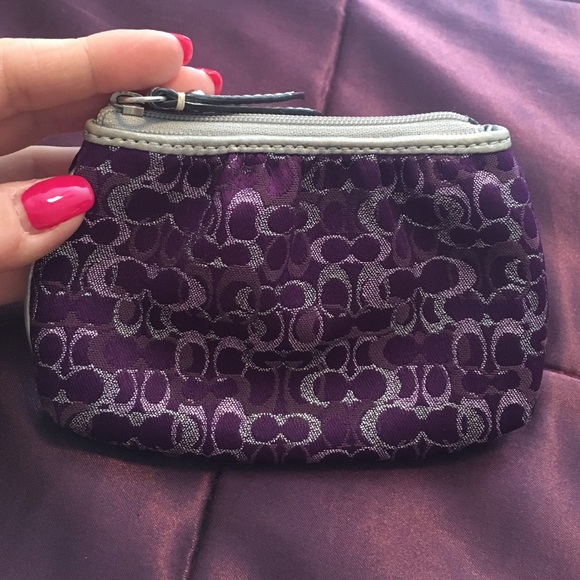Coach coin pouch