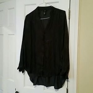 H&M black tunic