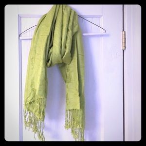 Light green pashmina