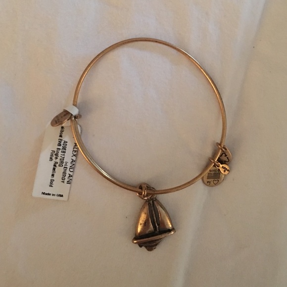 Gold Sailboat Alex and Ani