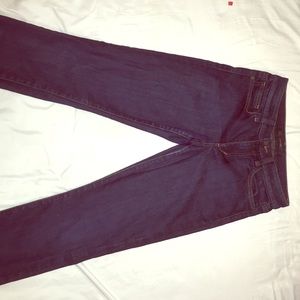 straight leg dark Joe's Jeans