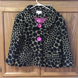 Giraffe/ Cheetah Print Blazer
