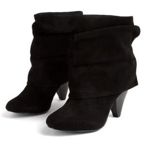 Authentic, barely used Steve Madden bootie heels