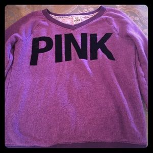 Purple v neck VS sweater