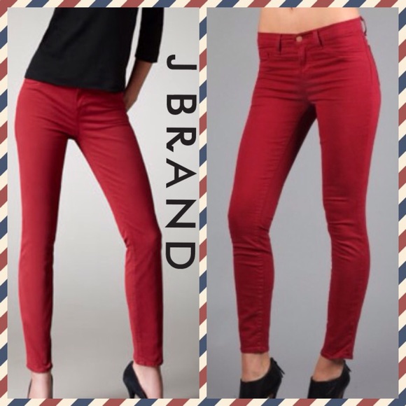 cherry slim leg jeans