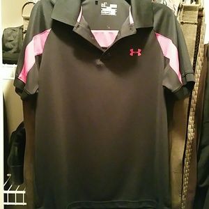 Under armour polo heat gear Med