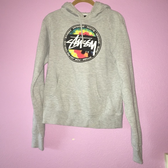 Stussy tie dye sweatshirt