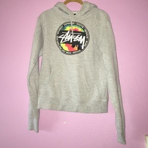 Stussy tie dye sweatshirt