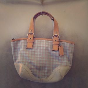 coach purse-small tote