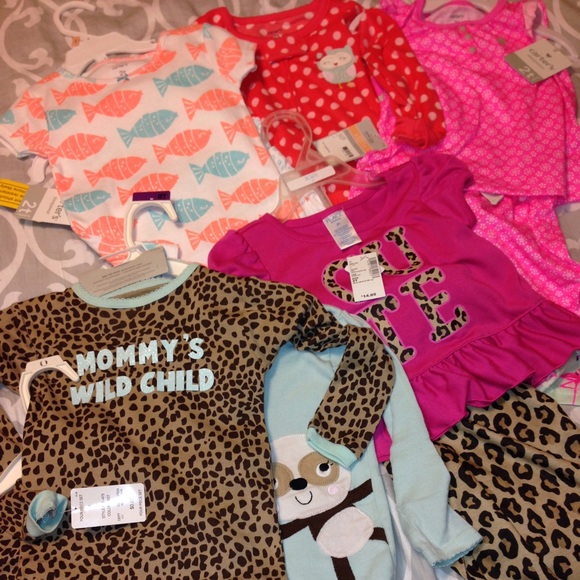 Carter's Other - 5 piece Carters 2T pajamas lot