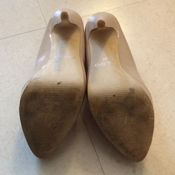 REDUCED - Aldo Heels Nude - Picture 3 of 3