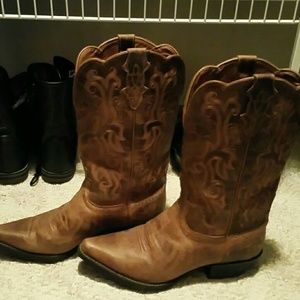 Justin Leather Boots