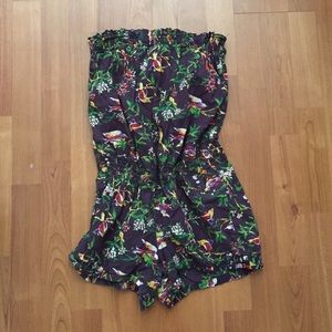 Romper strapless