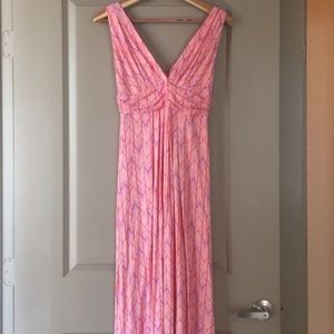 Adorable Tart pink/orange chevron maxi SO COMFY!