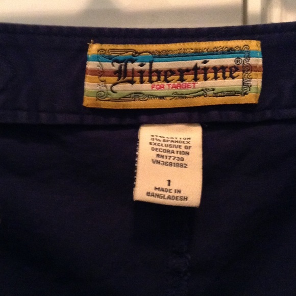 Woman's size 1 Libertine for target shorts - Picture 2 of 3