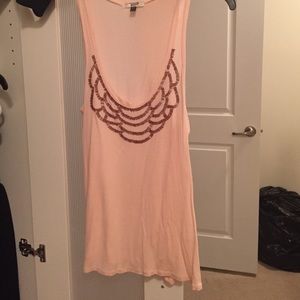 Light pink summer tank
