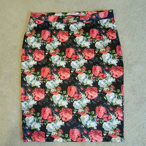 Floral skirt