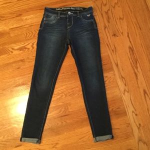 Justice jeans size 14S