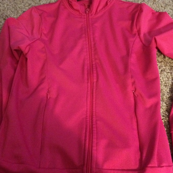Pink zip up