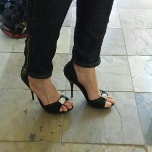 Black heels