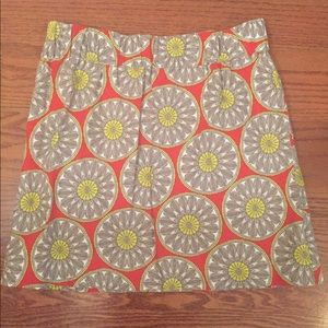 NWOT Banana Republic linen tribal skirt