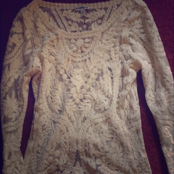 Beautiful Lace Express top long sleeved - Picture 1 of 3