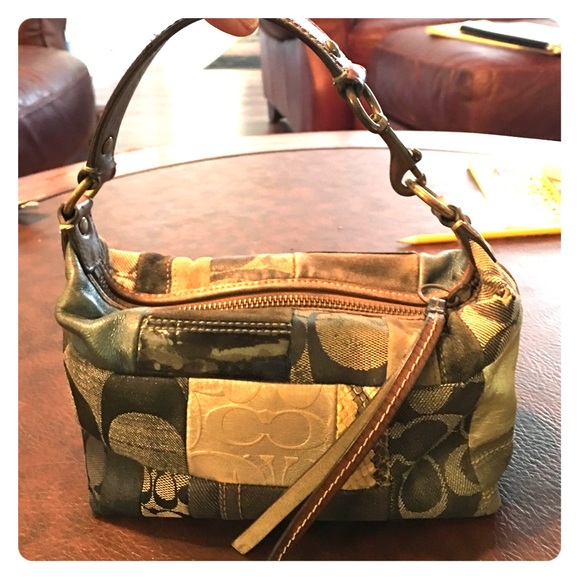 Coach make-up bag