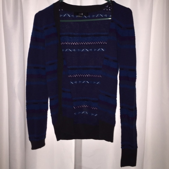 Purple and blue Aztec Sweater